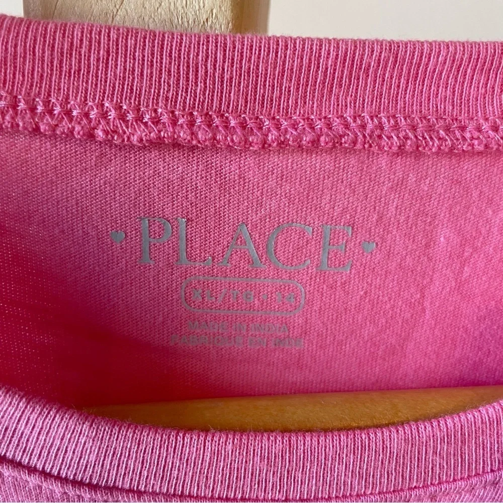 The Children's Place‎ Pink Cat Shirt Kids Extra Large